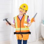 Kids Engineer Career Costume Set – Role Play Outfit for Future Engineers (Small, Medium, Large)