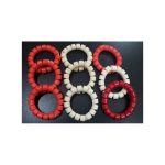 Tyre Shape Beadhand Premium Handcrafted Bead Pair