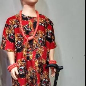 Chieftaincy cloth for kids/Isiagu cloth for boys